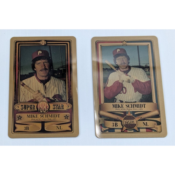Mike Schmidt Philadelphia Phillies Credit Card Assorted Lot of 8 - Picture 2 of 9